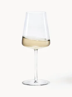Set di 6 bicchieri da vino bianco in cristallo Power