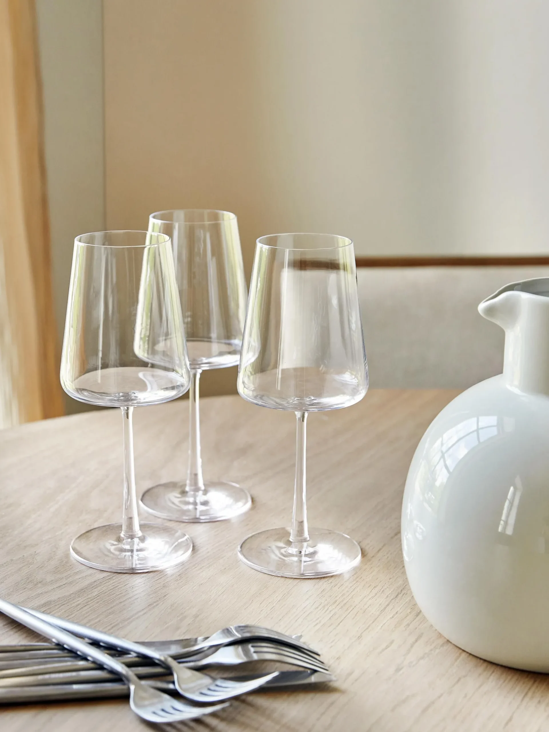 Set di 6 bicchieri da vino bianco in cristallo Power