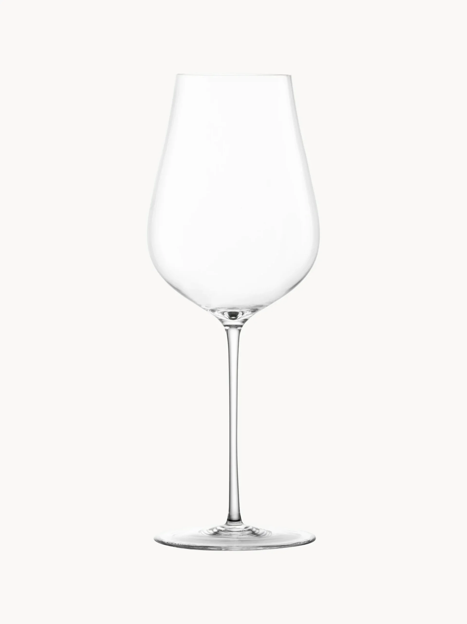 Set di 2 bicchieri da vino bianco in vetro soffiato Kolibri