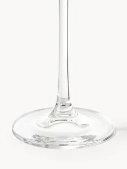 Set di 6 bicchieri da vino bianco in cristallo Gwenda