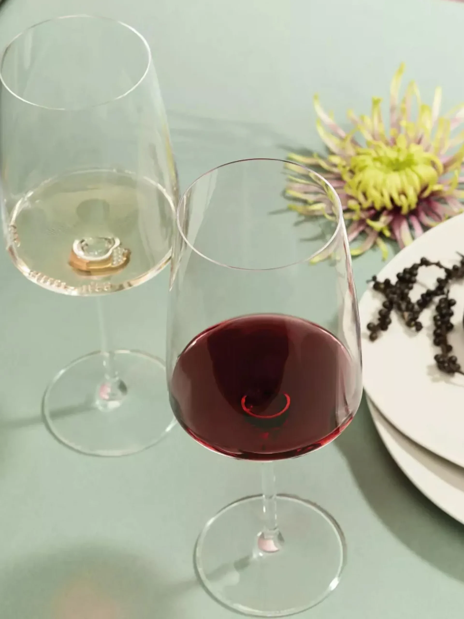 Set di 2 bicchieri da vino in cristallo Vivid Senses