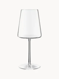 Set di 6 bicchieri da vino rosso in cristallo a forma di cono Power