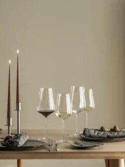 Set di 2 bicchieri da vino bianco fatti a mano Duo