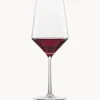 Set di 2 bicchieri da vino rosso in cristallo Pure