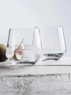 Set di 4 bicchieri da whisky in cristallo Pure