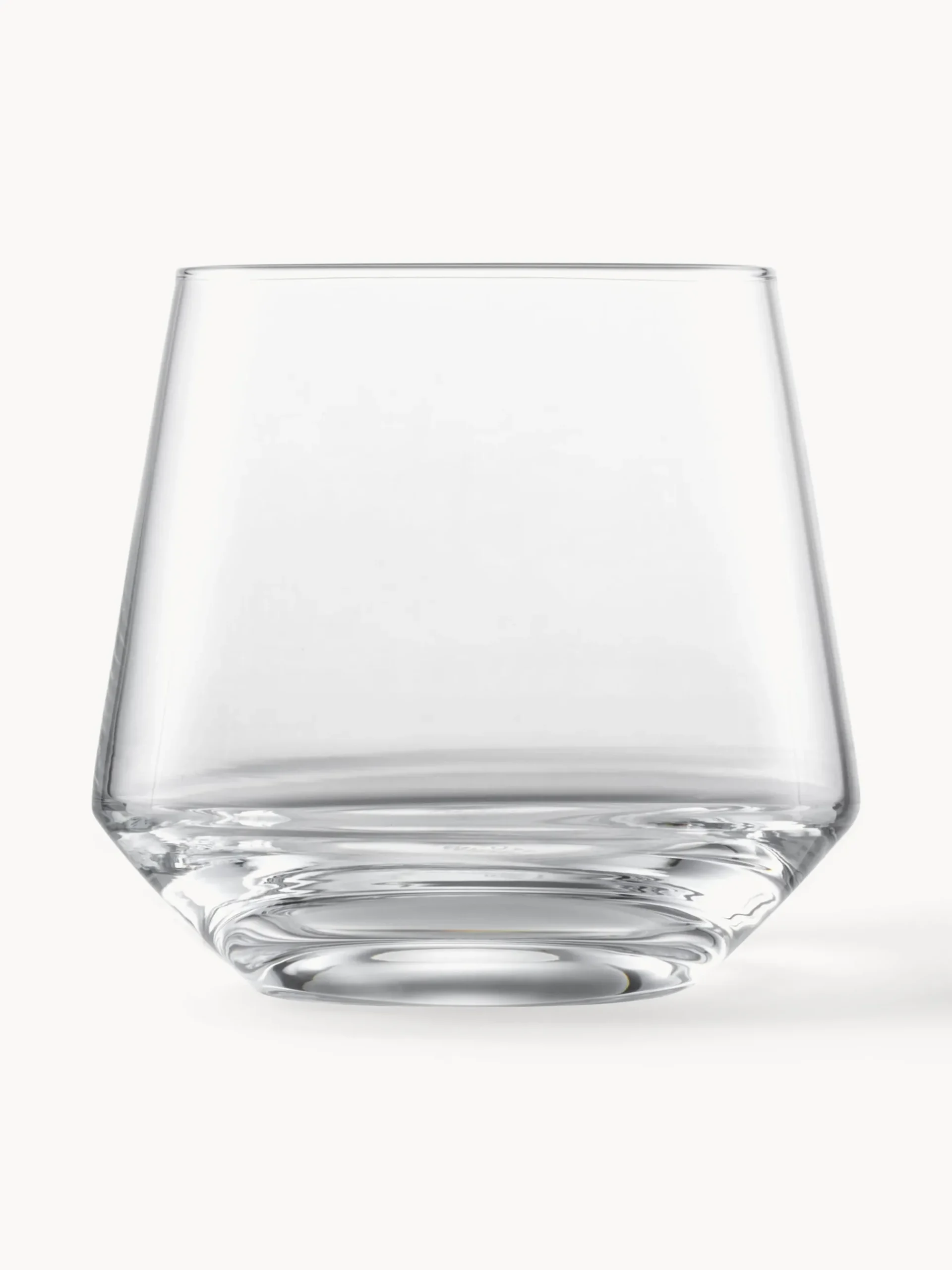 Set di 4 bicchieri da whisky in cristallo Pure