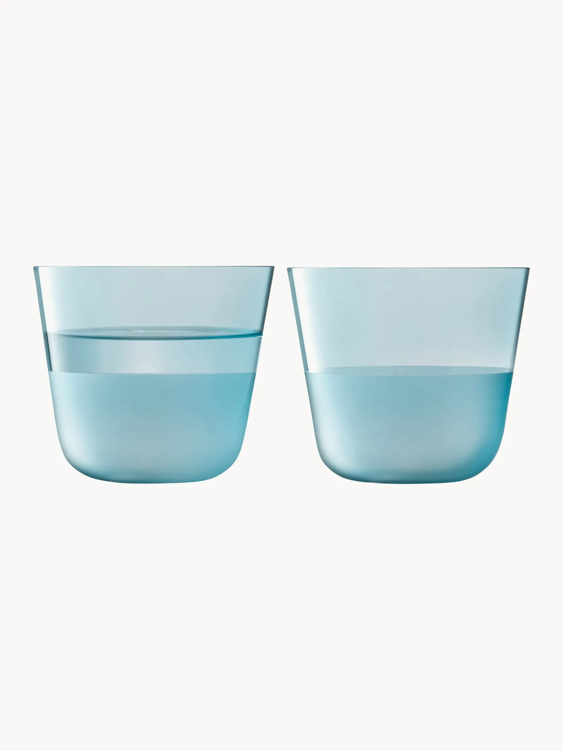 Set di 2 bicchieri dipinti a mano Arc