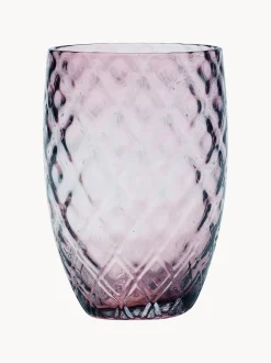 Set di 6 bicchieri fatti a mano Melting Pot