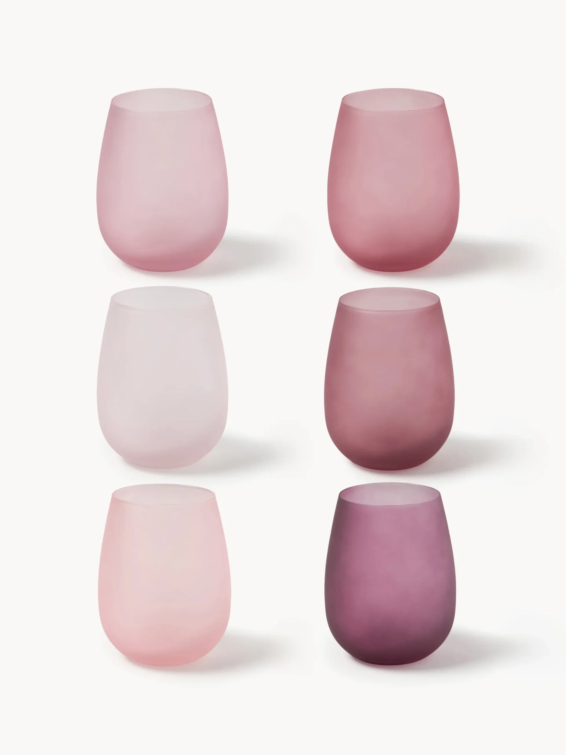 Set di 6 bicchieri Happy Hour