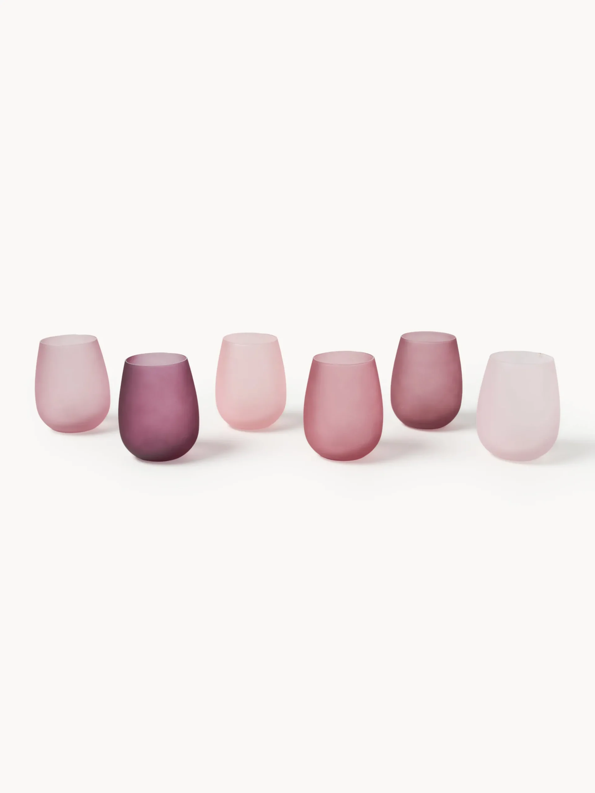 Set di 6 bicchieri Happy Hour