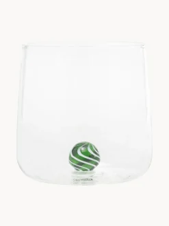 Set di 4 bicchieri in vetro soffiato Bilia Candy