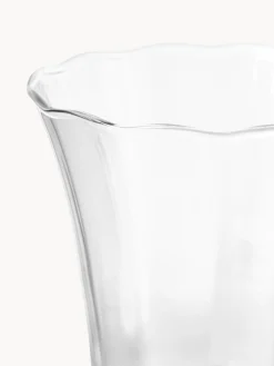 Set di 4 bicchieri in vetro soffiato Tulya