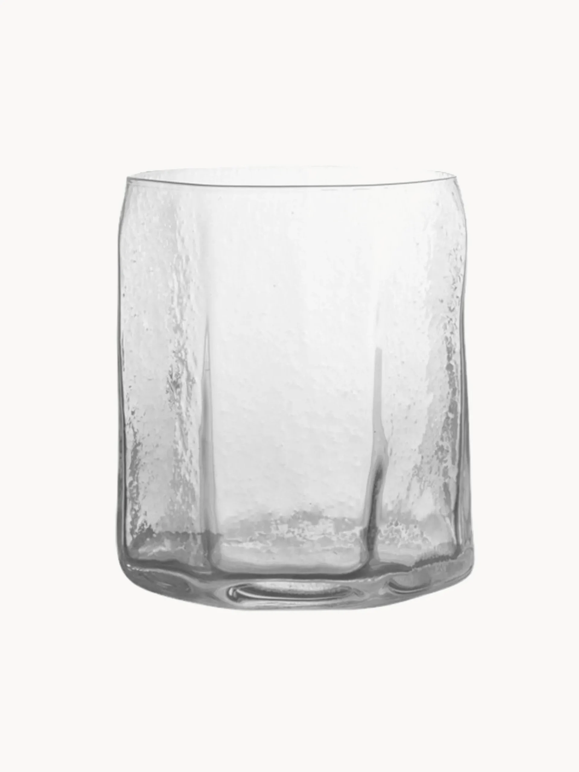 Set di 2 bicchieri in vetro soffiato Kiru