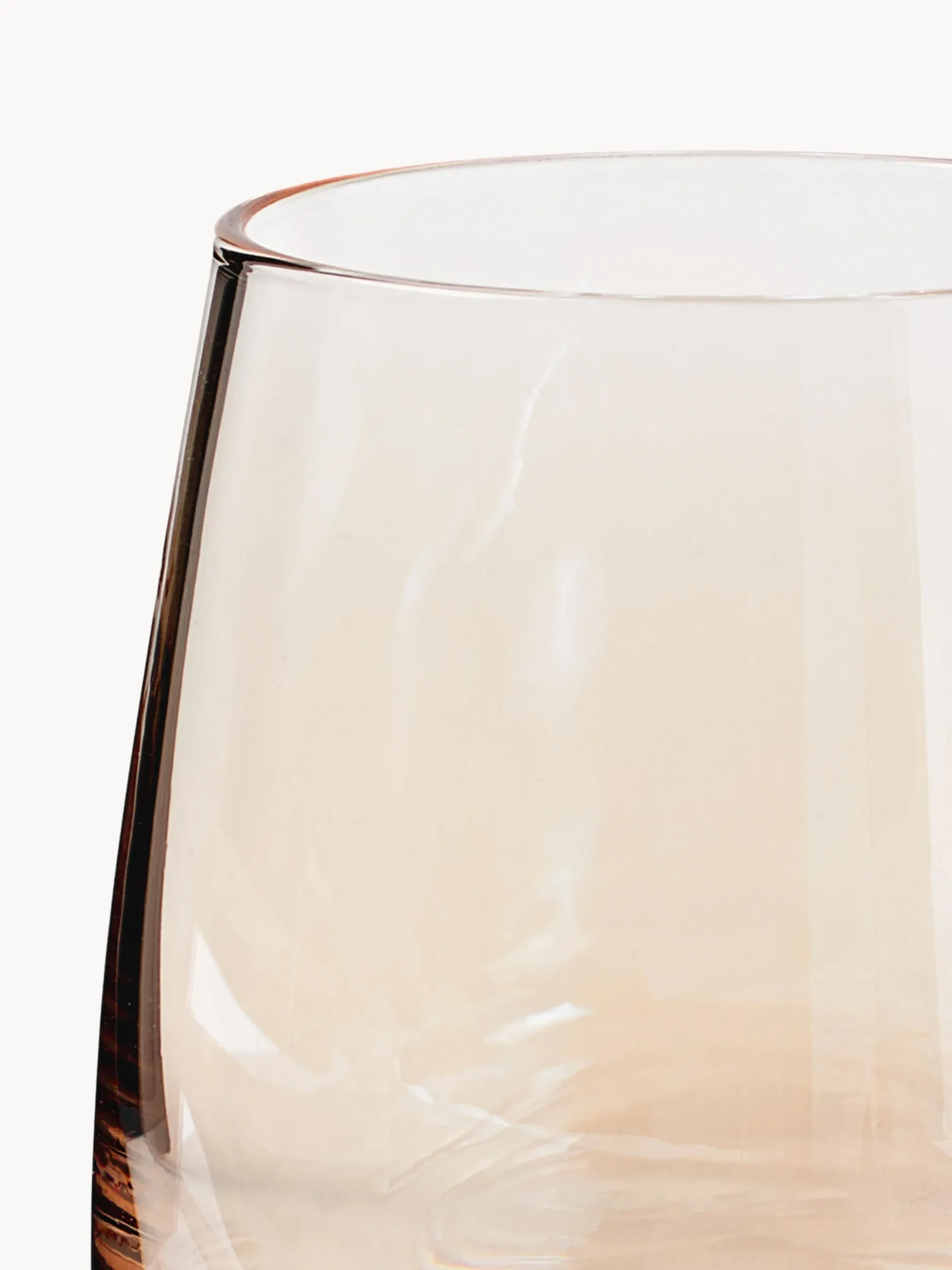 Set di 4 bicchieri in vetro soffiato Ellery
