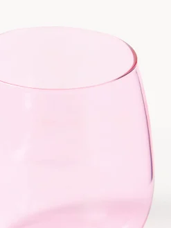 Set di 4 bicchieri in vetro soffiato Karisa
