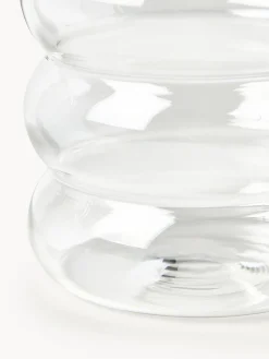 Set di 4 bicchieri in vetro soffiato borosilicato Bubbly