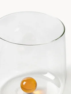 Set di 6 bicchieri in vetro soffiato borosilicato Bilia