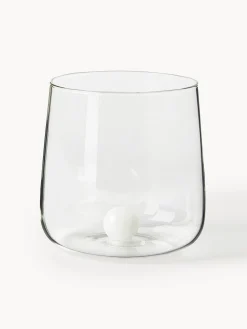 Set di 6 bicchieri in vetro soffiato borosilicato Bilia