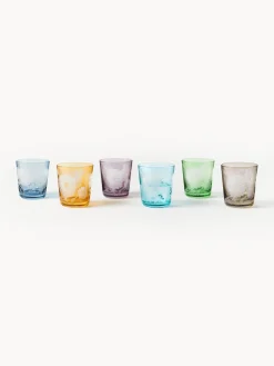 Set di 6 bicchieri Peony