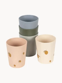 Set di 5 bicchieri per bambini Lemon