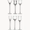 Set di 6 bicchierini per liquore in vetro soffiato Rom