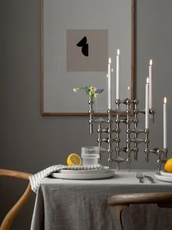 Set di 3 candelabri Stoff Nagel