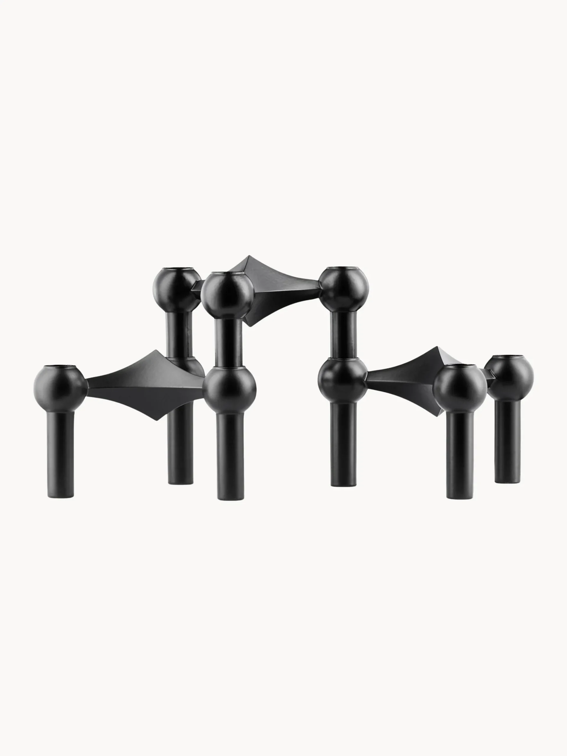 Set di 3 candelabri Stoff Nagel