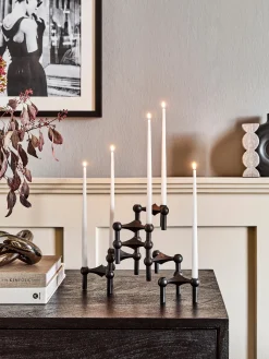 Set di 3 candelabri Stoff Nagel