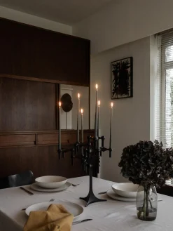 Set di 6 candele a bastoncino sottili Stoff Nagel