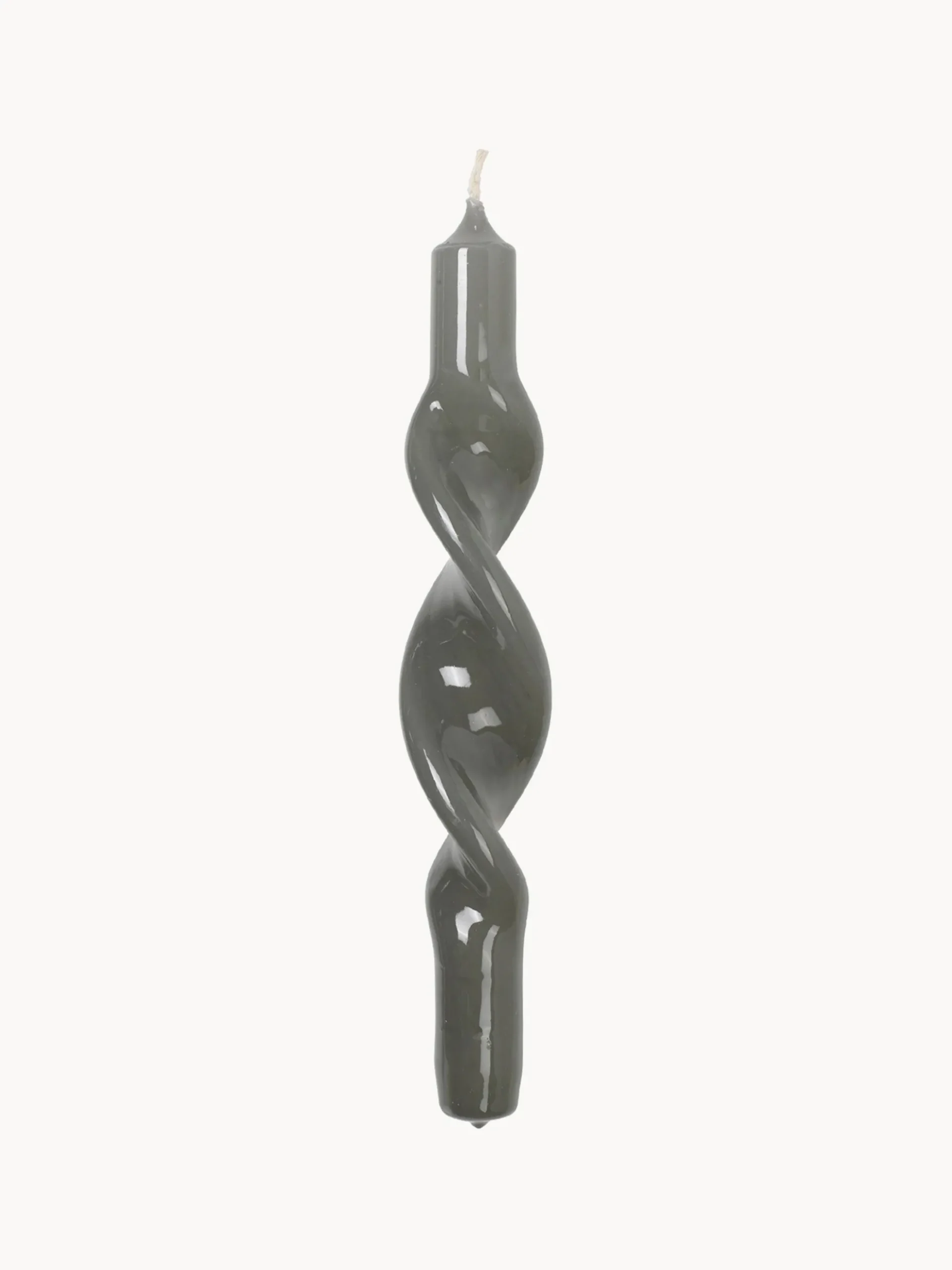 Set di 2 candele a bastoncino fatte a mano Twist