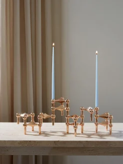 Set di 6 candele a bastoncino sottili Stoff Nagel