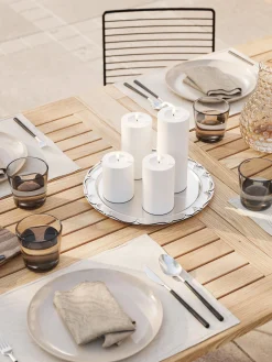 Set di 5 candele a LED fatte a mano con telecomando Real Flame
