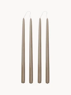 Set di 4 candele da tavolo fatte a mano Smooth