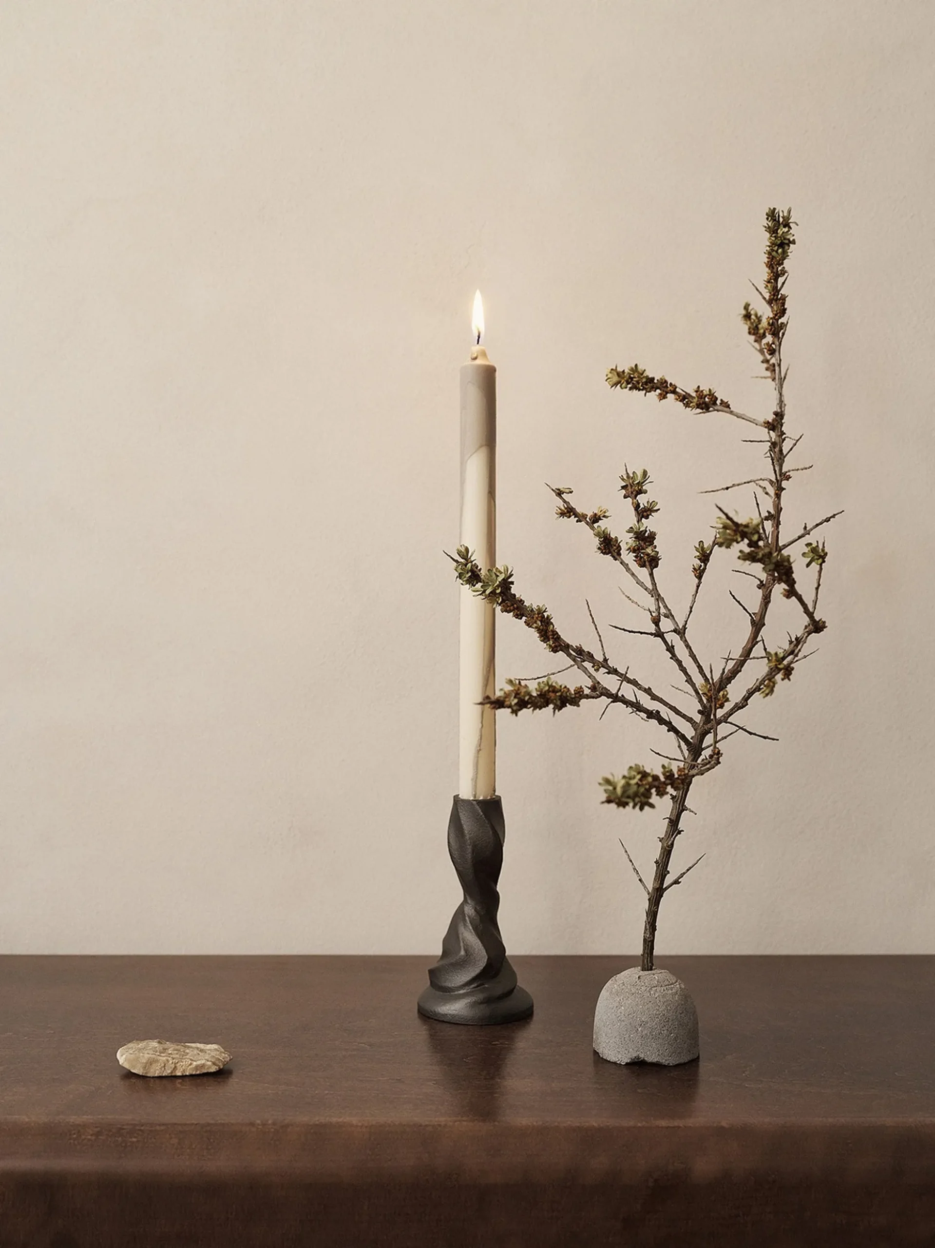 Set di 2 candele Dryp