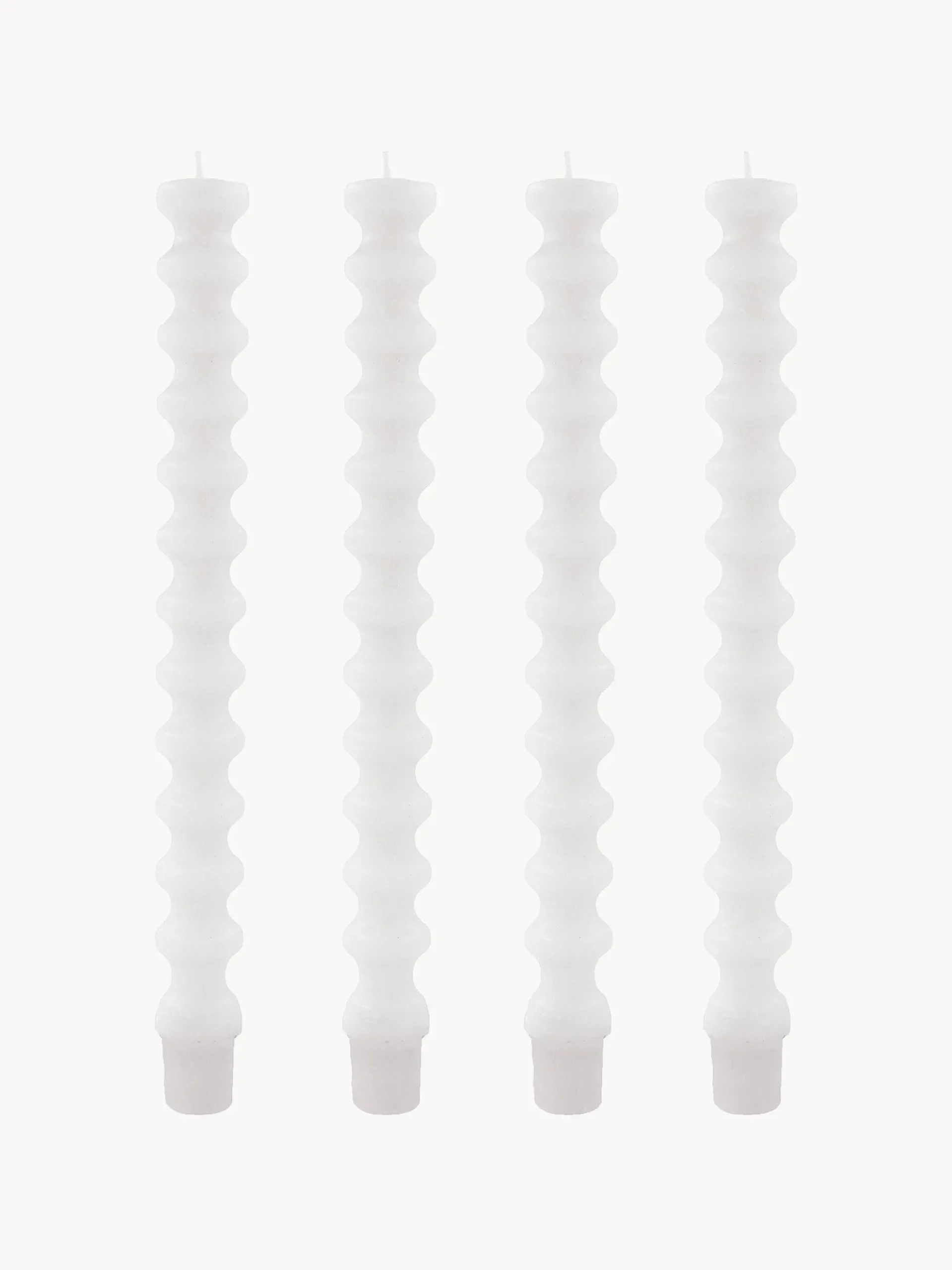 Set di 4 candele fatte a mano Mura