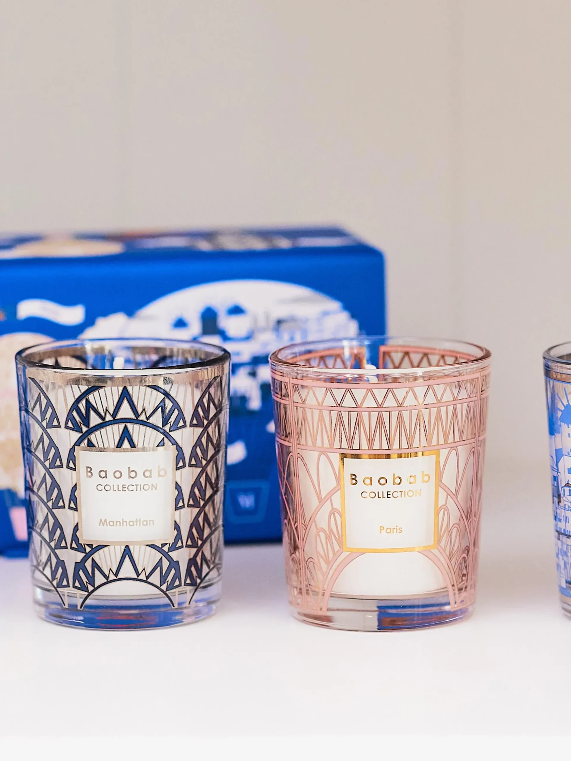 Set di 3 candele profumate My First Baobab