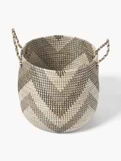 Set di 2 cesti con coperchio Mija