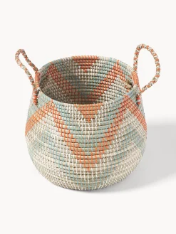 Set di 2 cesti con coperchio Mija