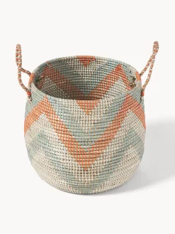 Set di 2 cesti con coperchio Mija