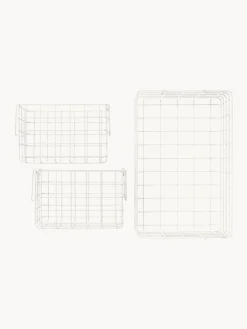 Set di 3 cestini in metallo The Baskets