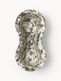 Set di 2 ciotole decorative in marmo tecnico Elara
