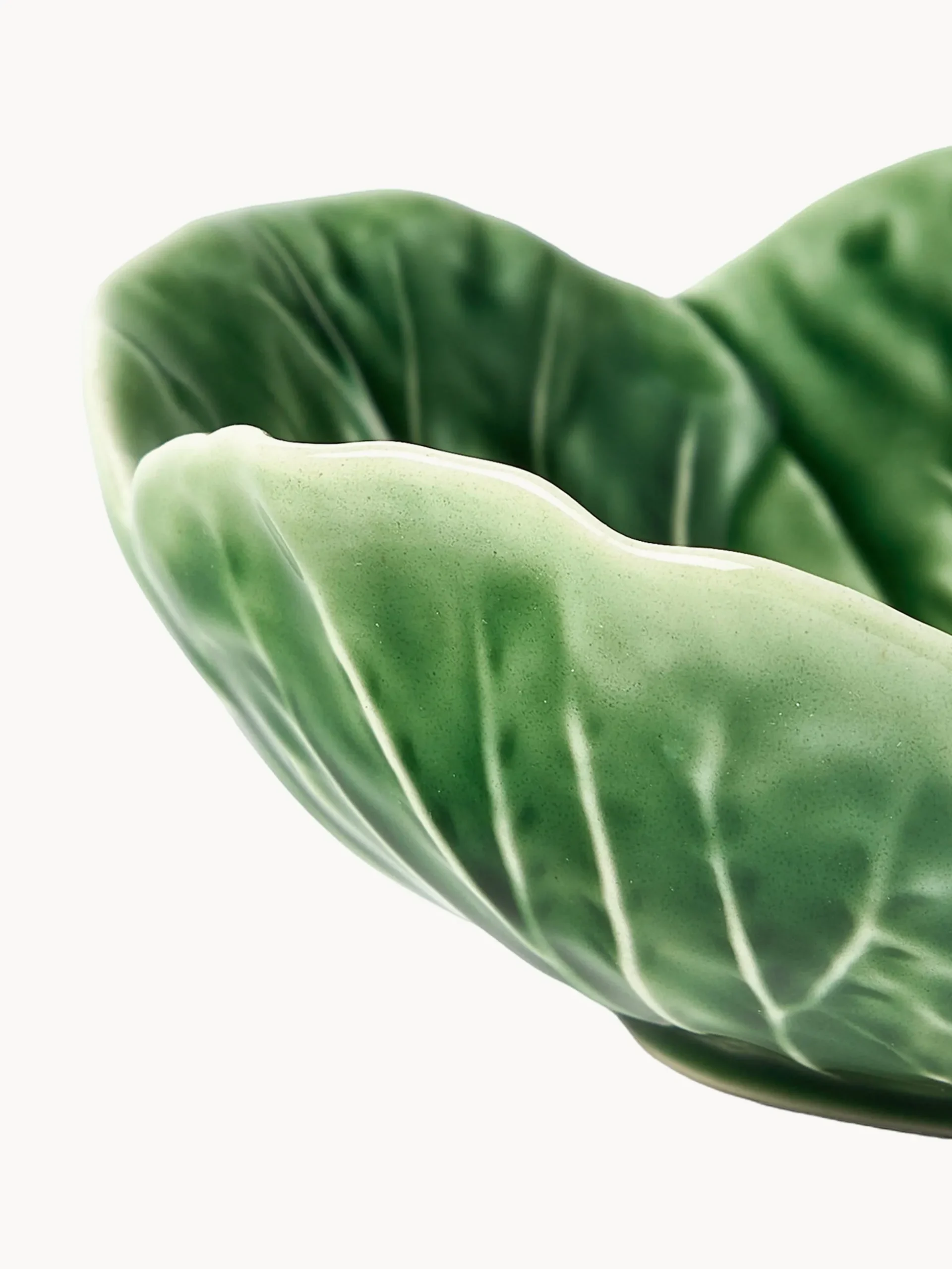Set di 4 ciotole dipinte a mano Cabbage