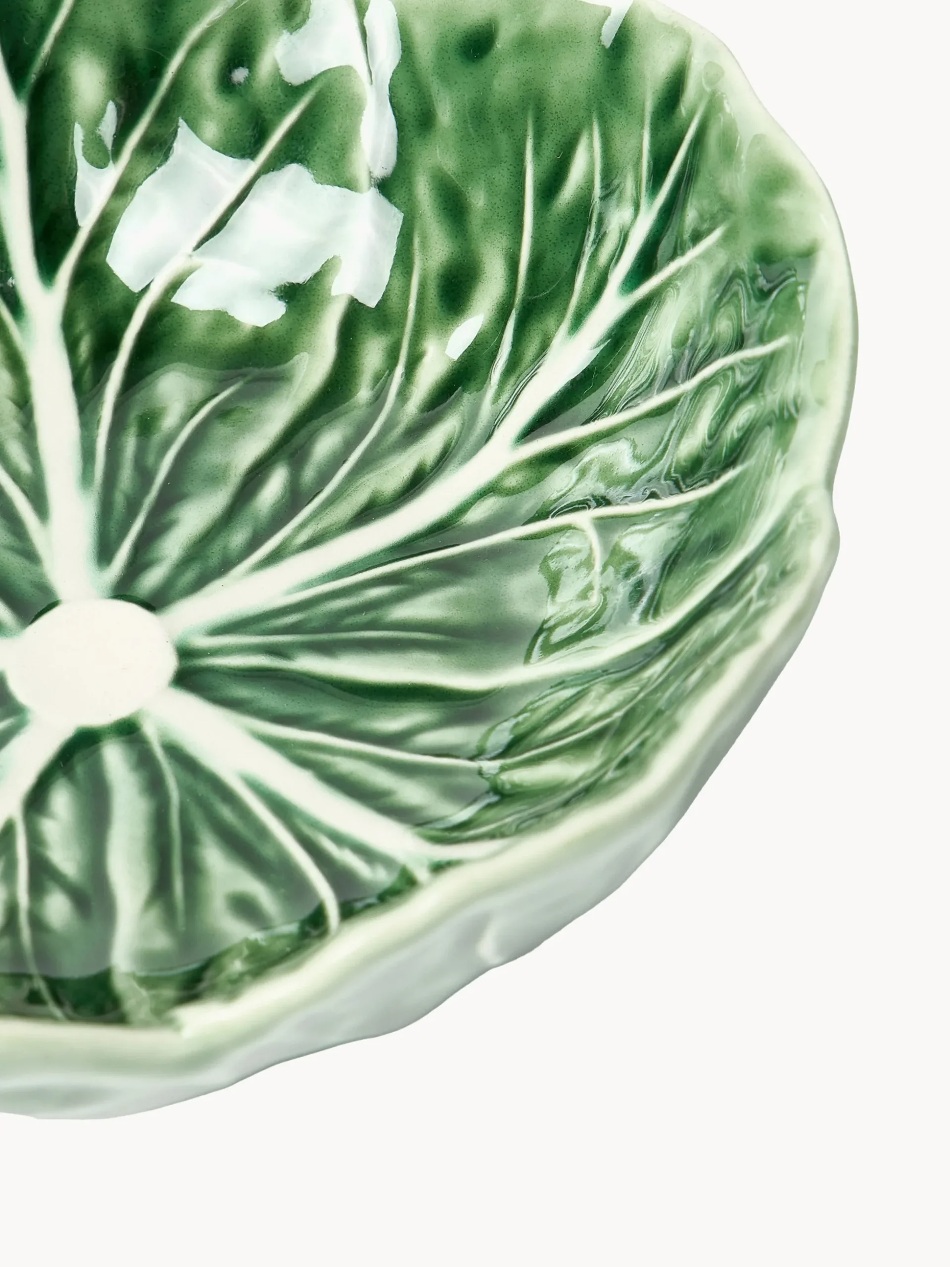 Set di 4 ciotole dipinte a mano Cabbage