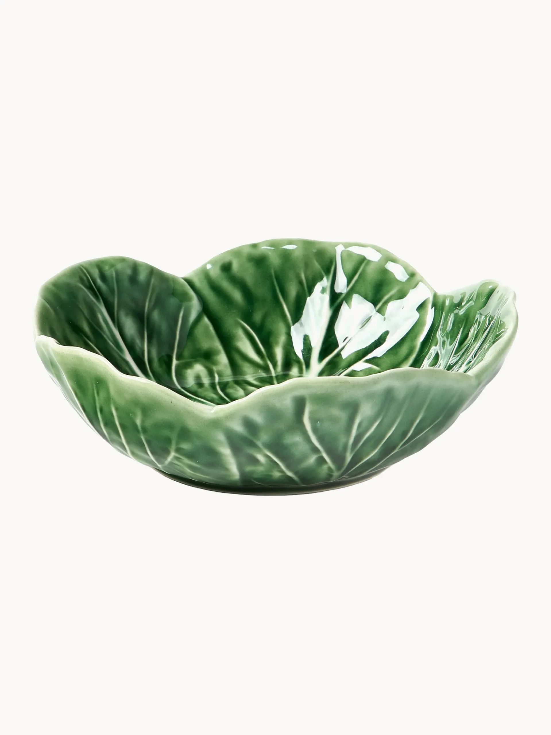 Set di 4 ciotole dipinte a mano Cabbage