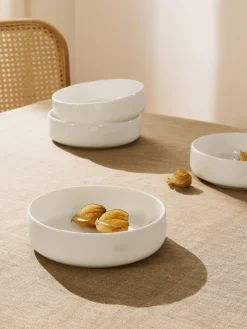 Set di 6 ciotole in Fine Bone China Oco