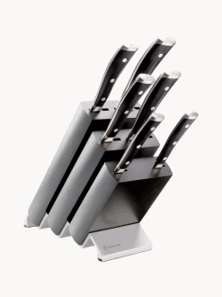 Set di 6 coltelli con ceppo in legno di frassino Classic Icon