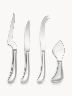Set di 4 coltelli da formaggio in acciaio inox Living