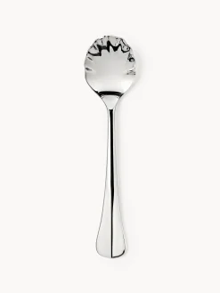 Set di 4 cucchiaini in acciaio inox lucido Ondine