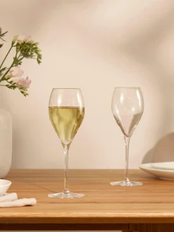 Set di 6 flute champagne in cristallo Prestige