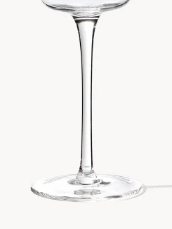 Set di 4 flute da champagne in vetro soffiato Ellery